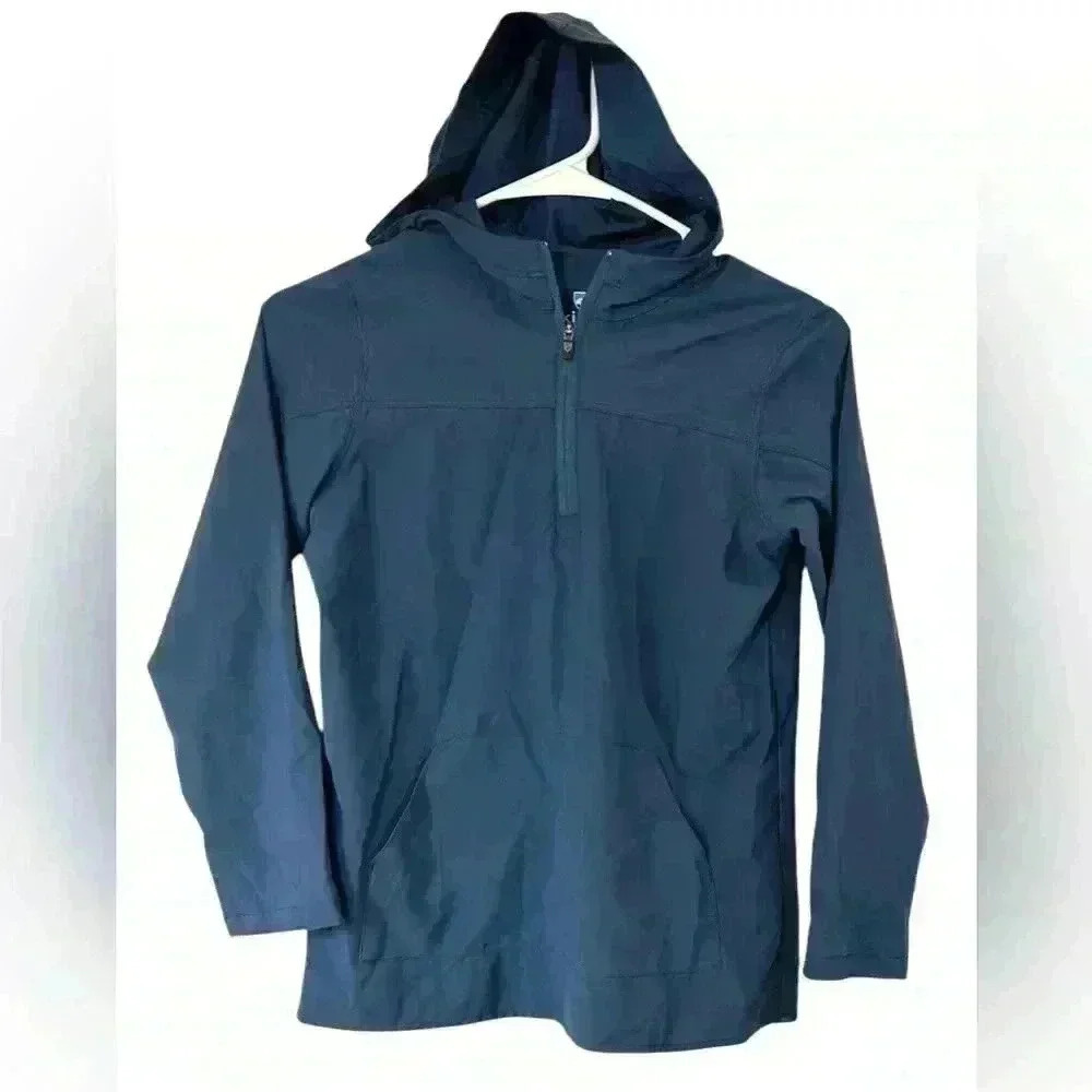 Kuhl Youth Lightweight Hooded 1/4 Zip Top Size 7/8 Excellent Condition!